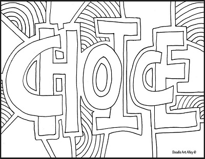 Coloring Page from Doodle Art Alley.