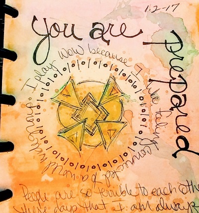 Art from my watercolor journal.